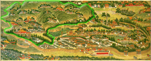 避暑山莊 山區(qū)